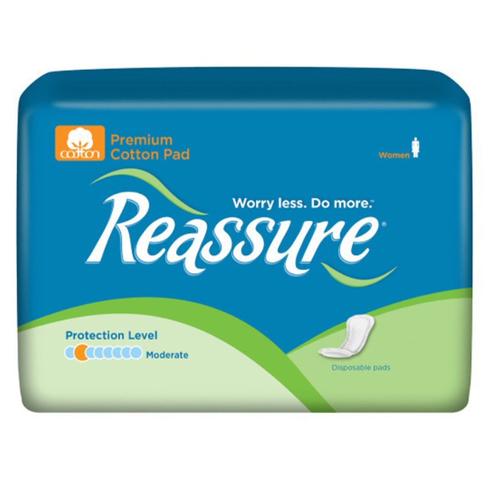 HDIS PHD Reassure Premium Cotton Moderate Pad