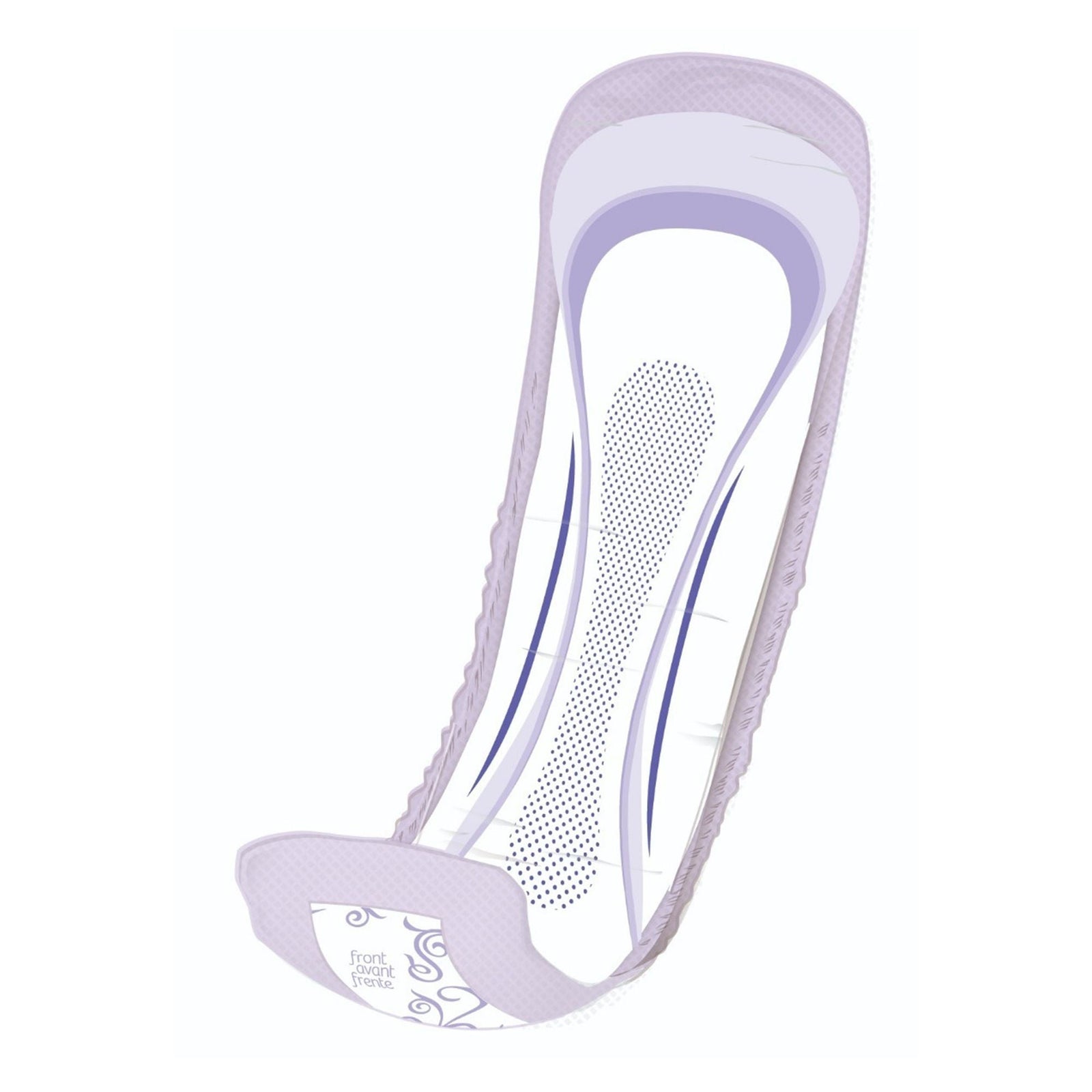 PRESTO Reassure Premium Pillow-Top Moderate Long Incontinence Pads