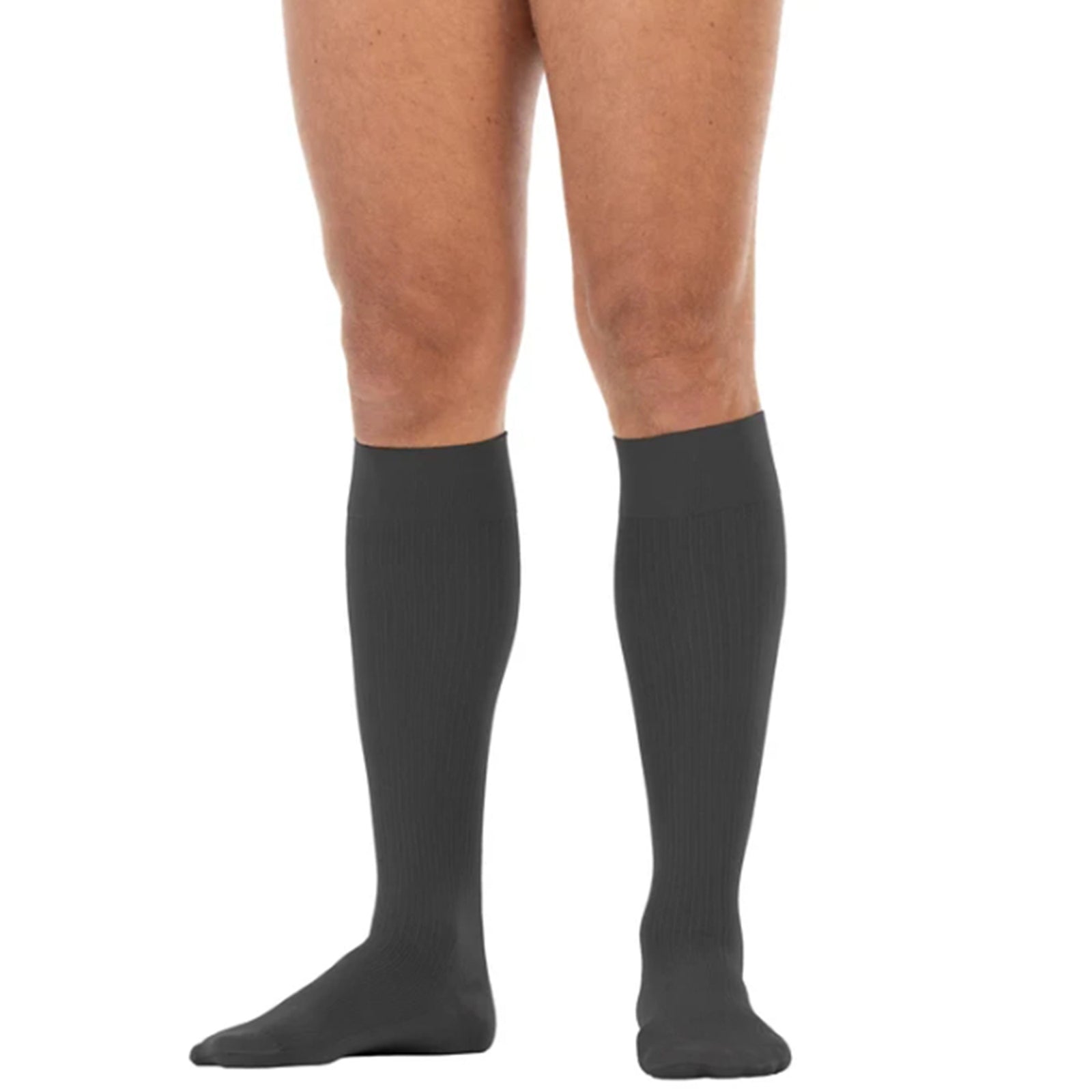 BSN Medical Jobst SoftFit Knee High Compression Stocking, Men's, Closed Toe, Large-Long, Black