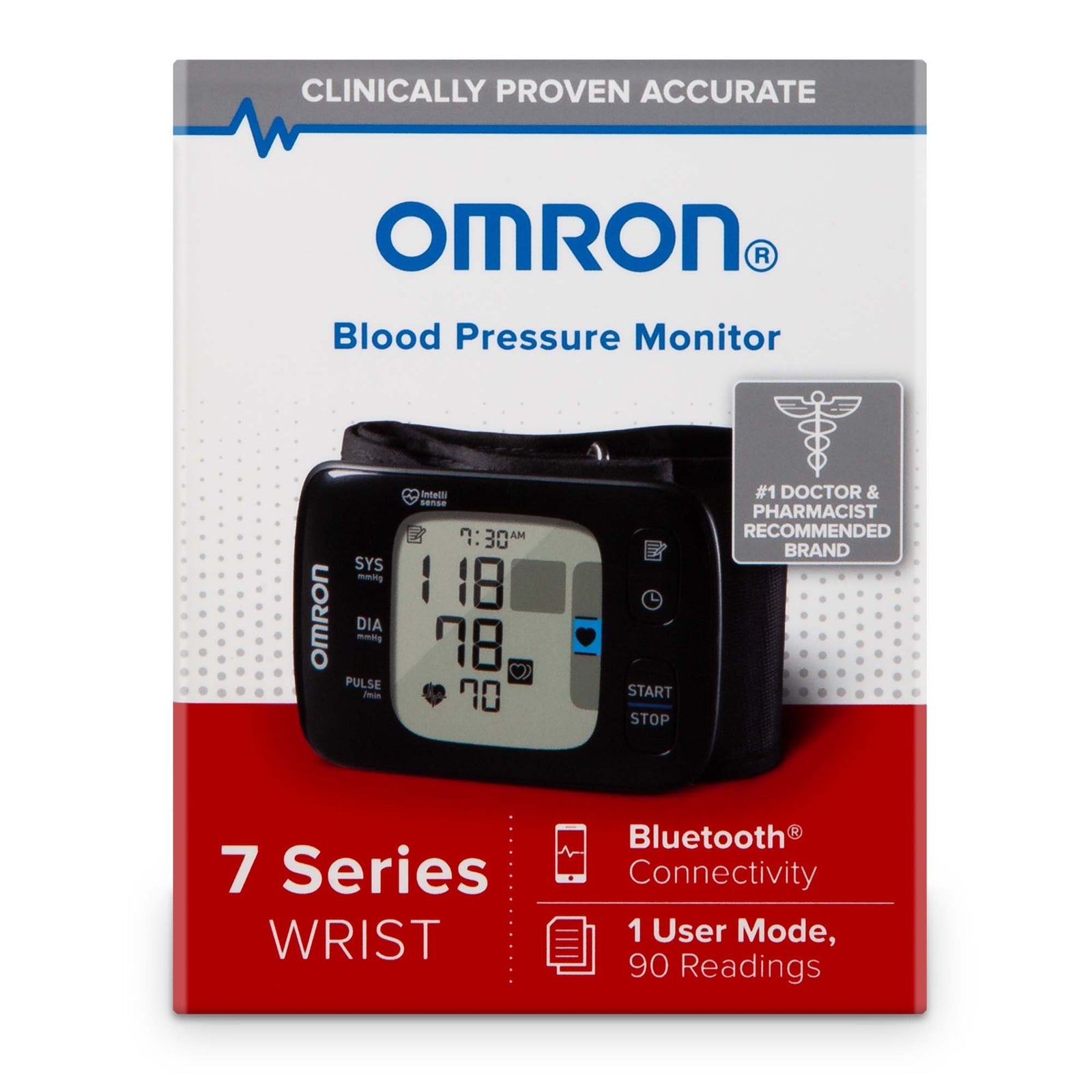 Omron 7 Series Wireless Wrist Blood Pressure Monitor
