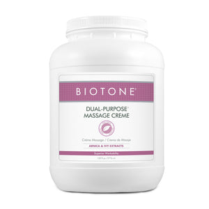 Massage Treatment BIOTONE Dual Purpose 1 gal. Jar Creme image