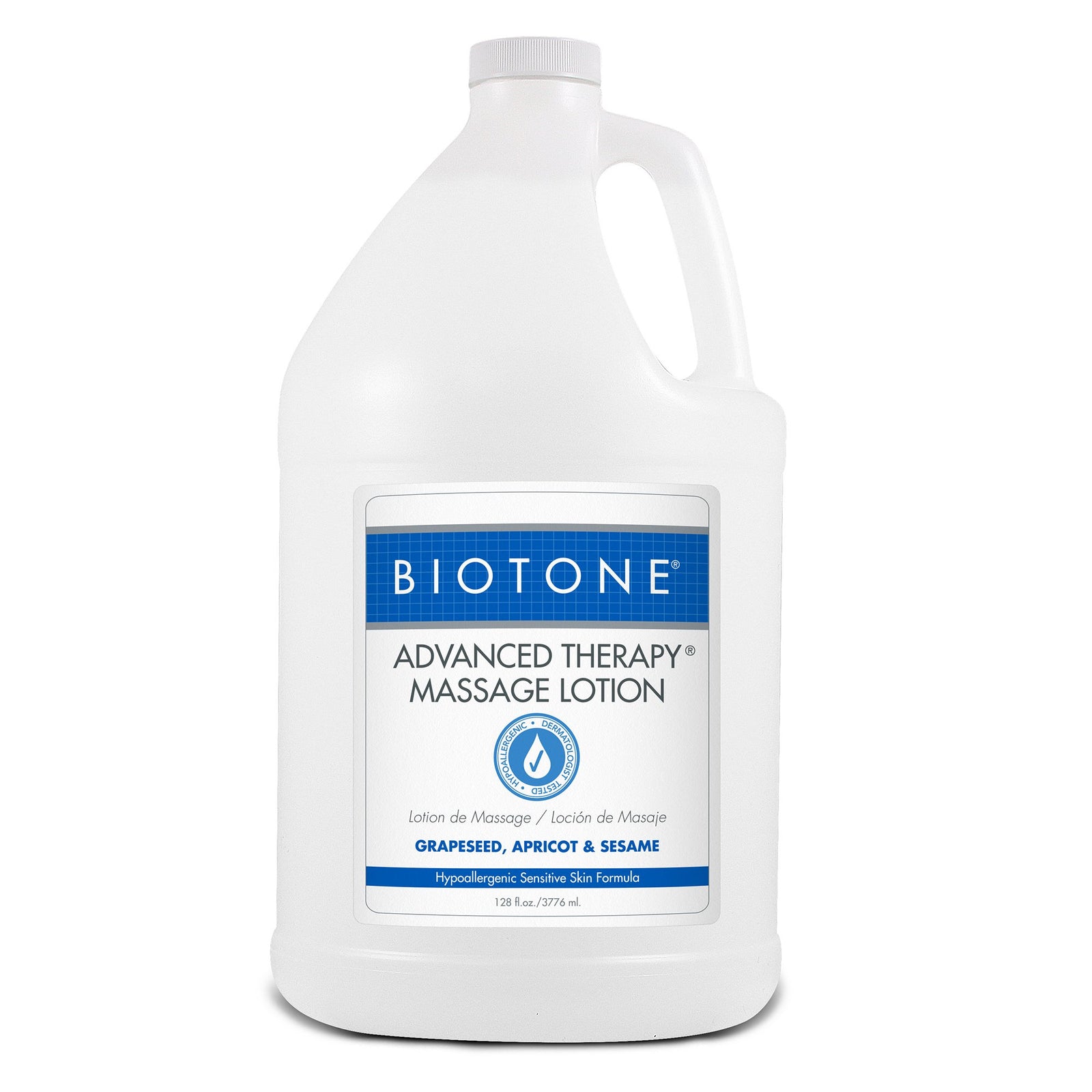 Massage Treatment BIOTONE Advanced Therapy 1 gal. Jug Unscented Lotion