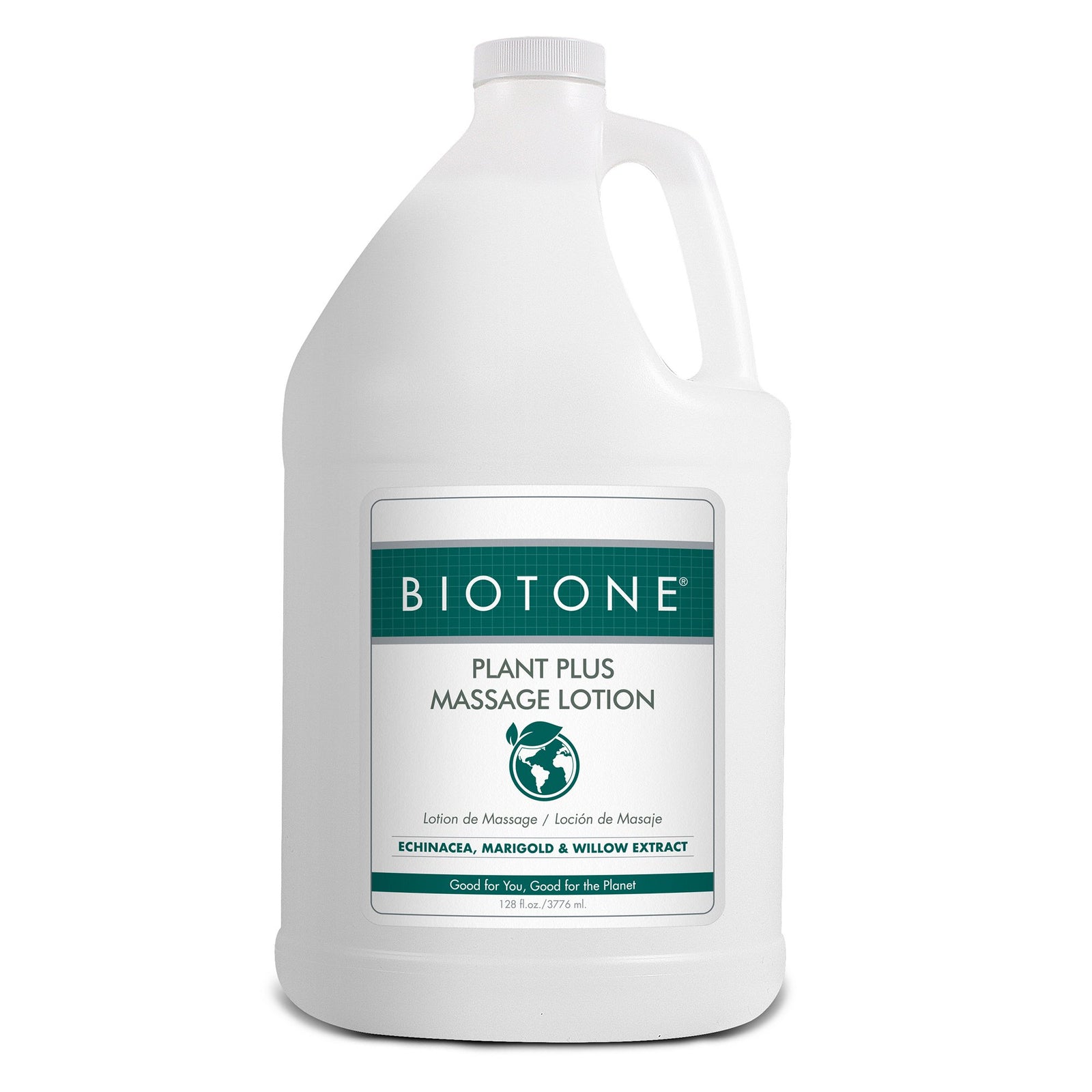Massage Treatment BIOTONE Plant Plus 1 gal. Jug Unscented Lotion
