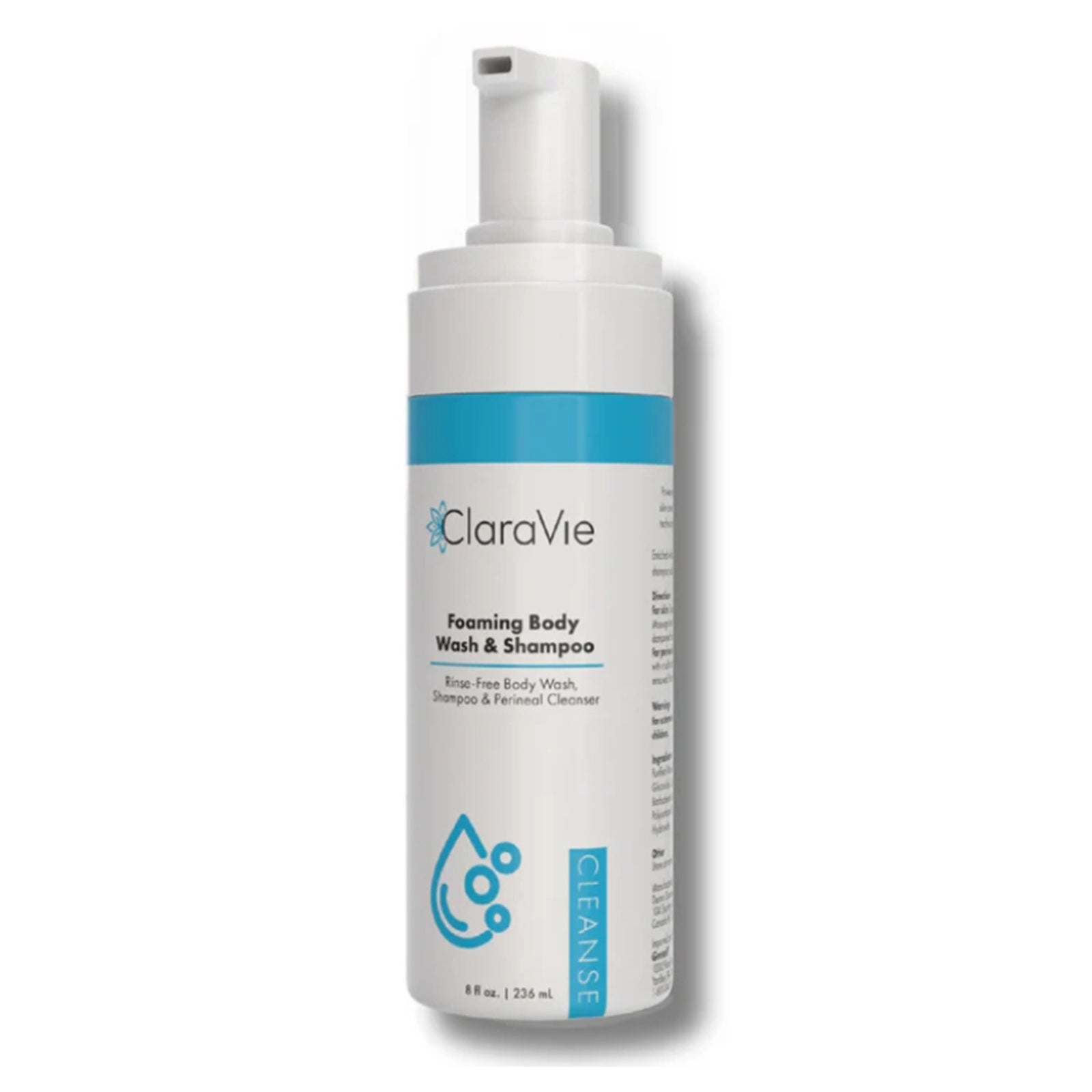 GENTELL INC Claravie Foaming Shampoo & Body Wash, 8 oz
