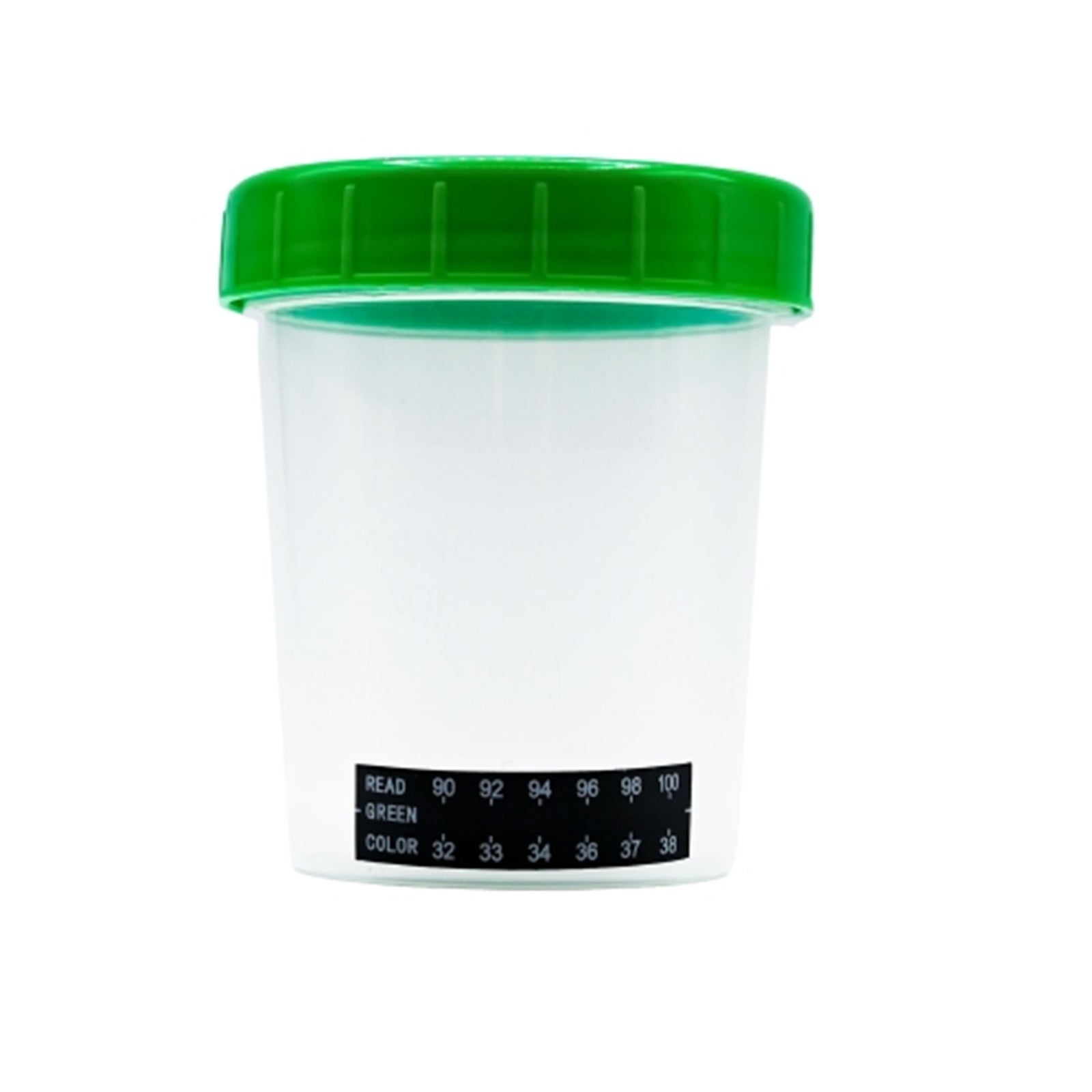 BTNX Non-Sterile Collection Cup with Temperature Strip, 120 mL, Kit of 25