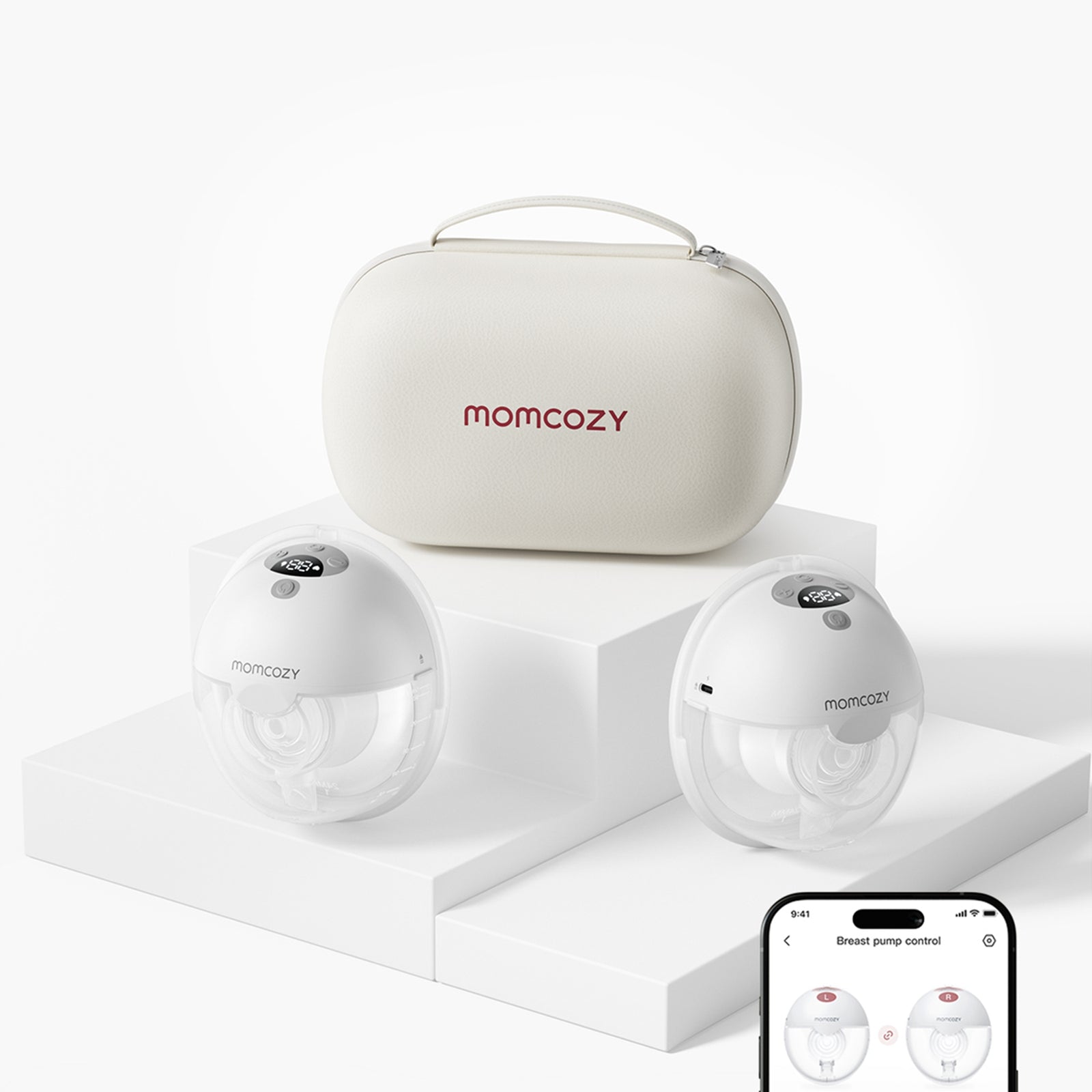 Momcozy M5 Smart Hands-Free Double Electric Breast Pump