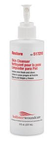 Hollister Restore Skin Cleanser Pump, 8 oz