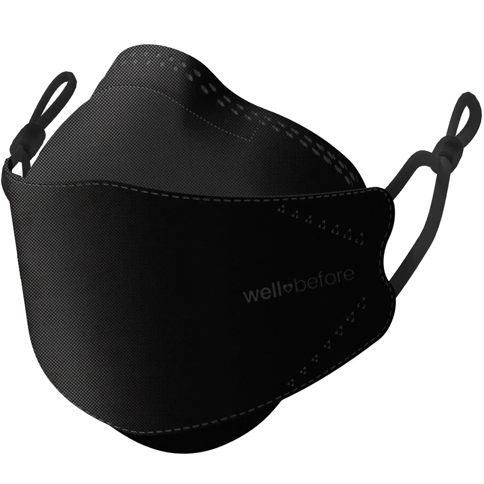 Kids KN95 3D Mask | Individually Wrapped, Elastic Ear Loops - Bag of 10