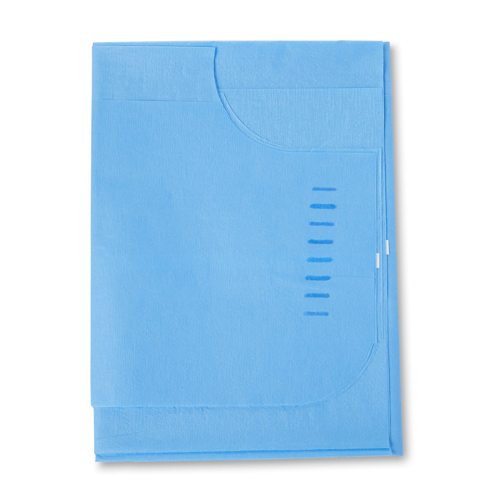 McKesson Patient Exam Gown Blue Disposable 30 x 42 Inch