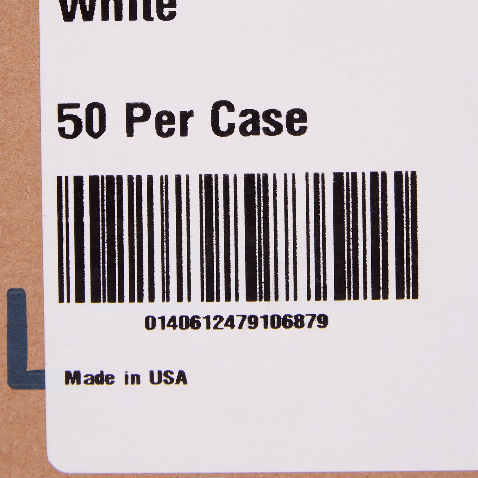 McKesson Patient Exam Gown One Size Fits Most White Disposable