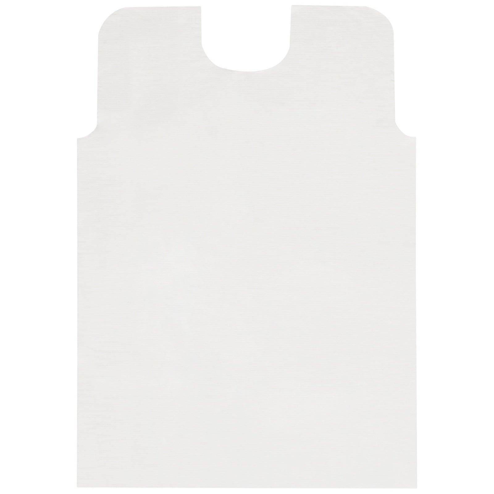 McKesson Patient Exam Gown One Size Fits Most White Disposable