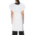 McKesson Patient Exam Gown One Size Fits Most White Disposable