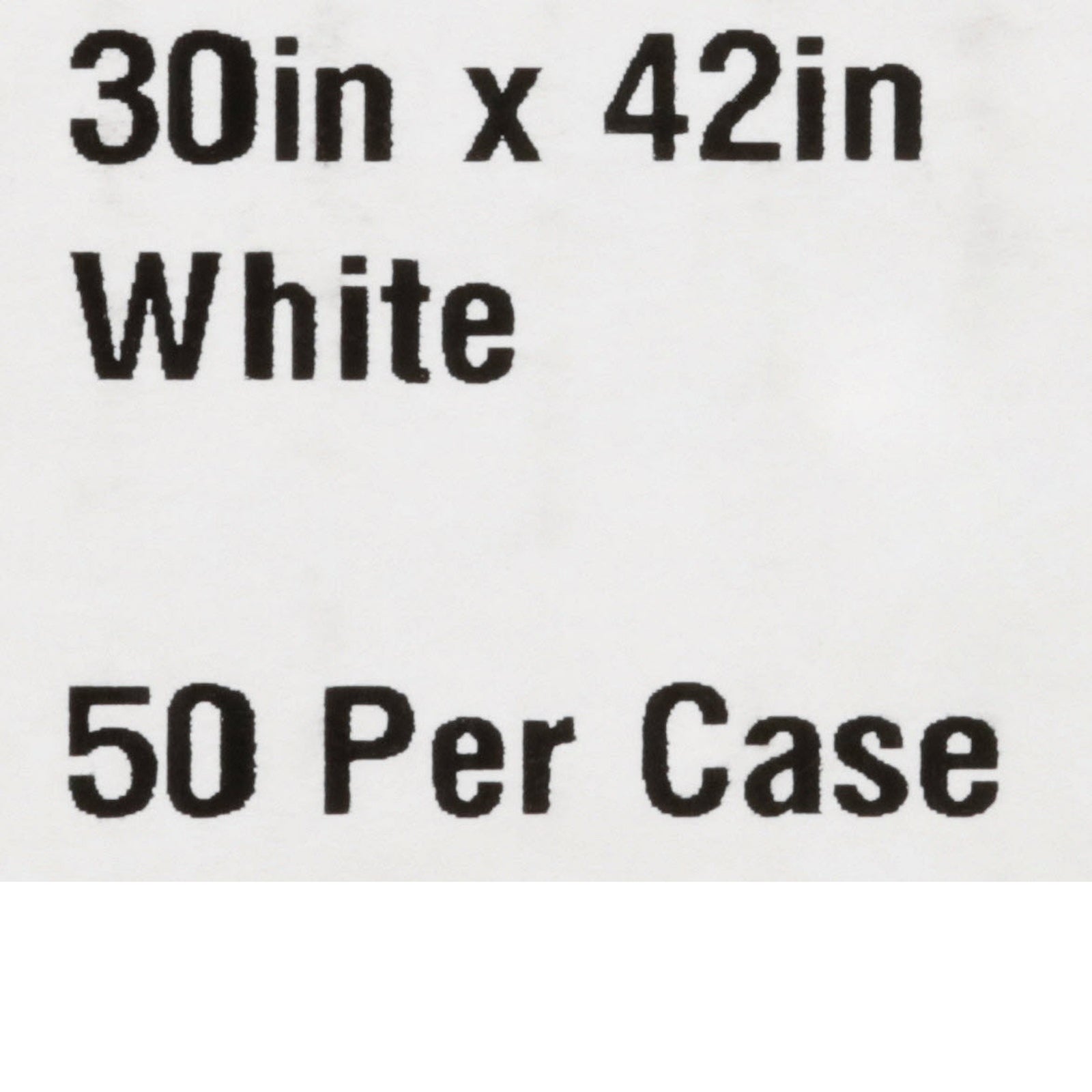 McKesson Patient Exam Gown One Size Fits Most White Disposable