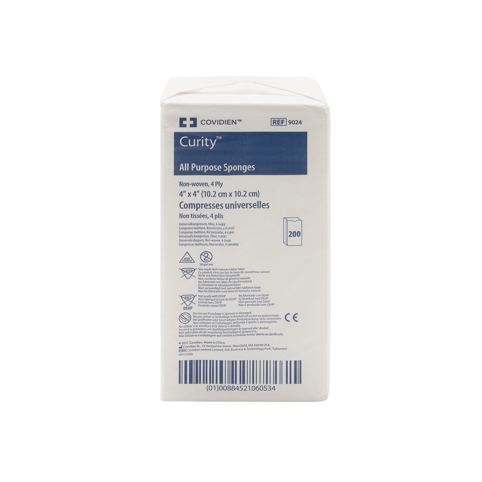 Cardinal Healthc Gauze Sponge Curity 4 Ply
