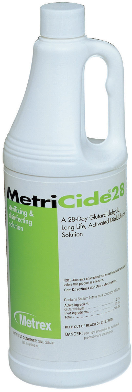 MetriCide Glutaraldehyde Long Life Disinfectant, 1 Quart