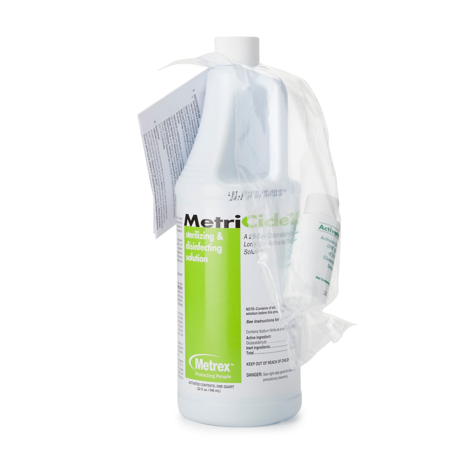 MetriCide Glutaraldehyde Long Life Disinfectant, 1 Quart