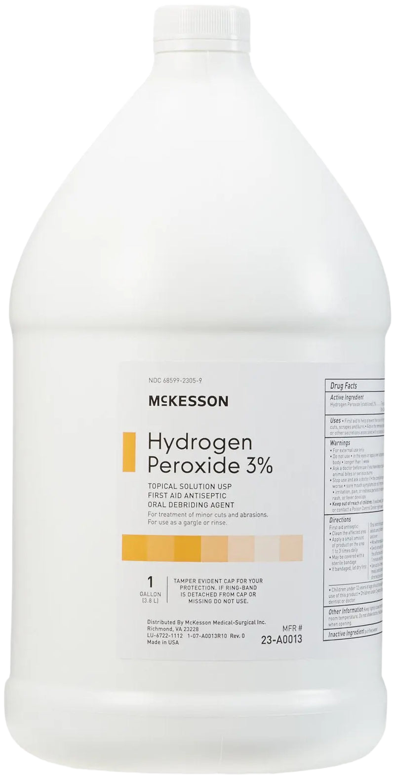 McKesson Hydrogen Peroxide 3% transparent background