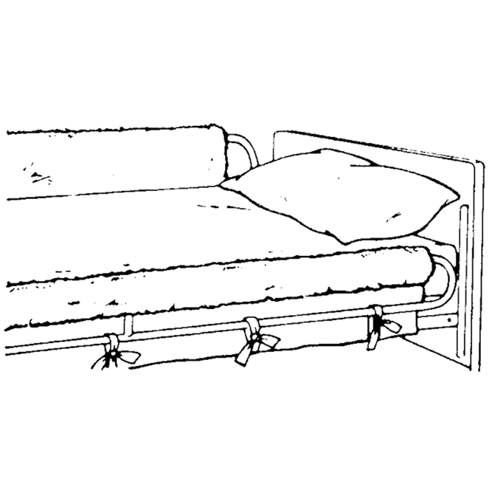 SKIL-CARE CORPOR Bed Rail Cushion