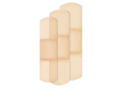 Stat Strip® Adhesive Strip 3/4 x 3 Inch Tan Sterile - Case of 1200