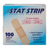 Stat Strip® Adhesive Strip 3/4 x 3 Inch Tan Sterile - Case of 1200