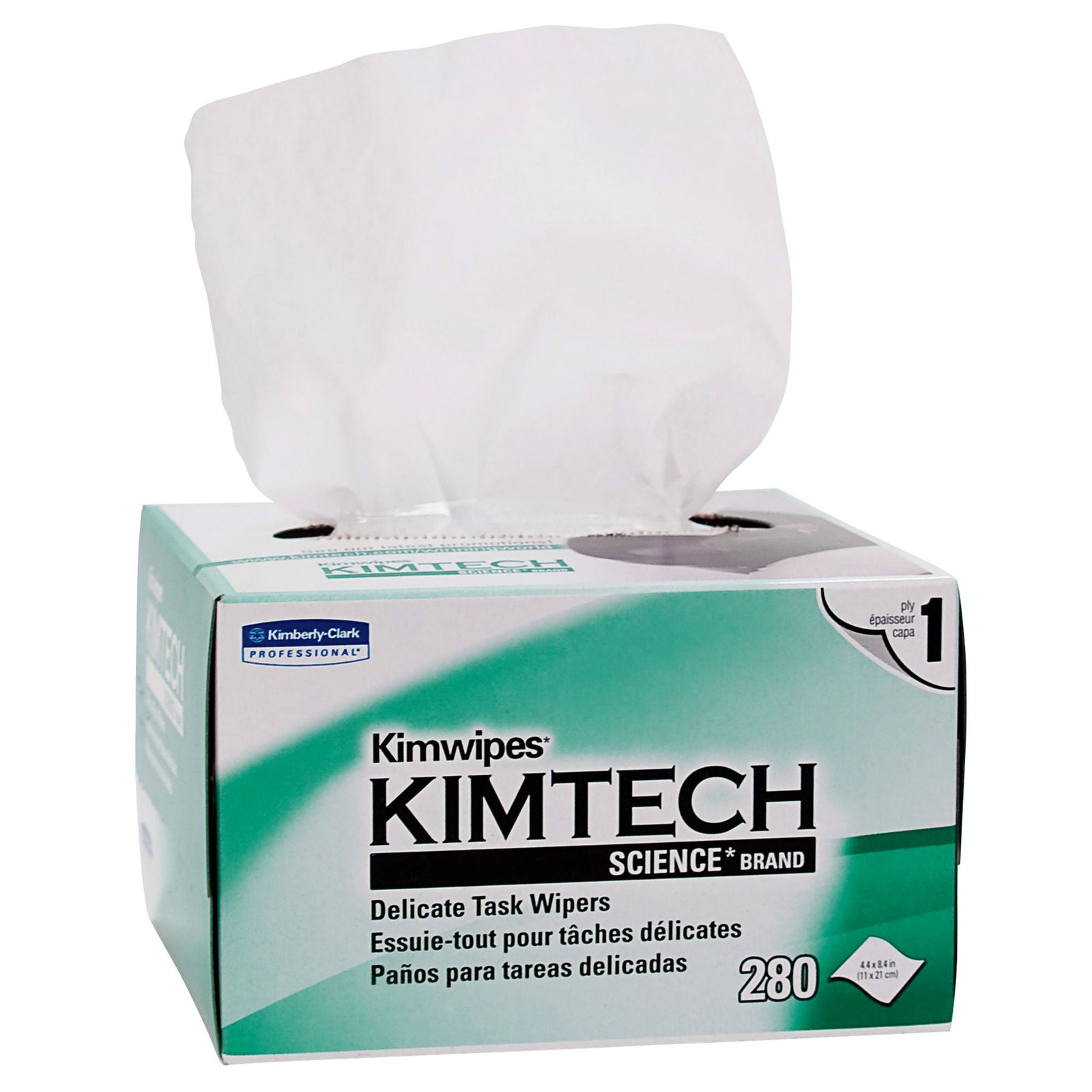 Kimberly-Clark Kimwipes Wipes, 4 1/2 x 8 1/2 Inch