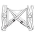 Skil-Care™ Wheelchair Safety Belt with Hook and Loop Closure