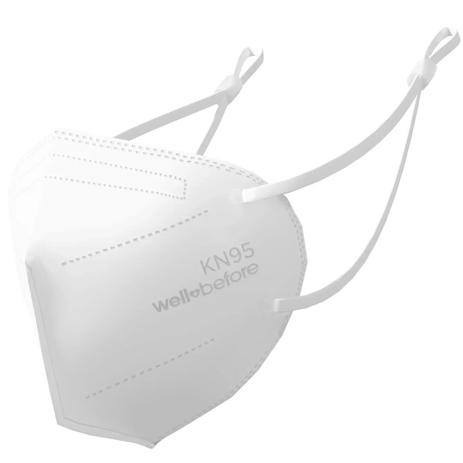 KN95 Face Mask | Individually Wrapped, Elastic Ear Loops - Bag of 10