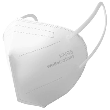 KN95 Face Mask | Individually Wrapped, Elastic Ear Loops - Bag of 10