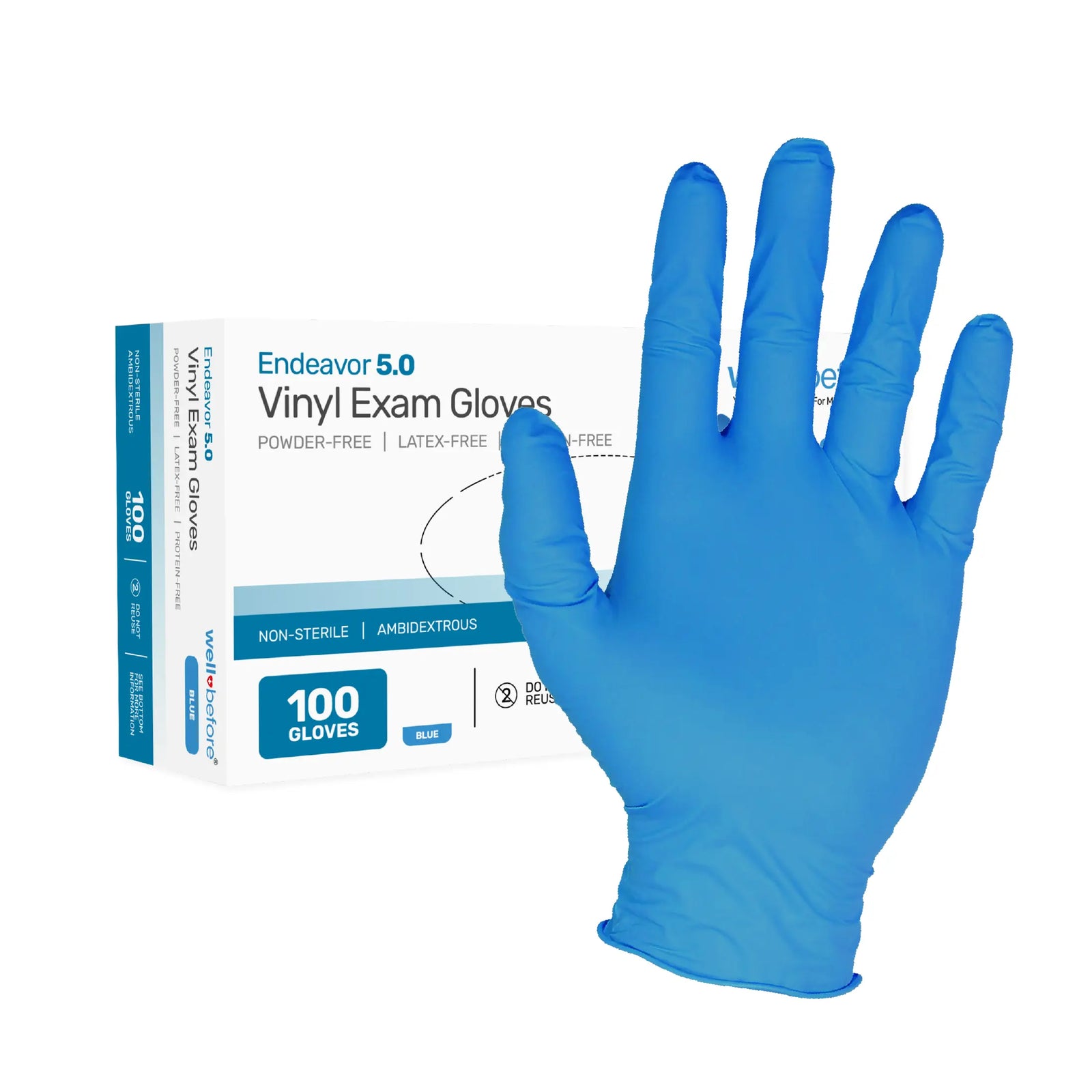 WellBefore Endeavor Vinyl Examination Gloves For Bulk Orders