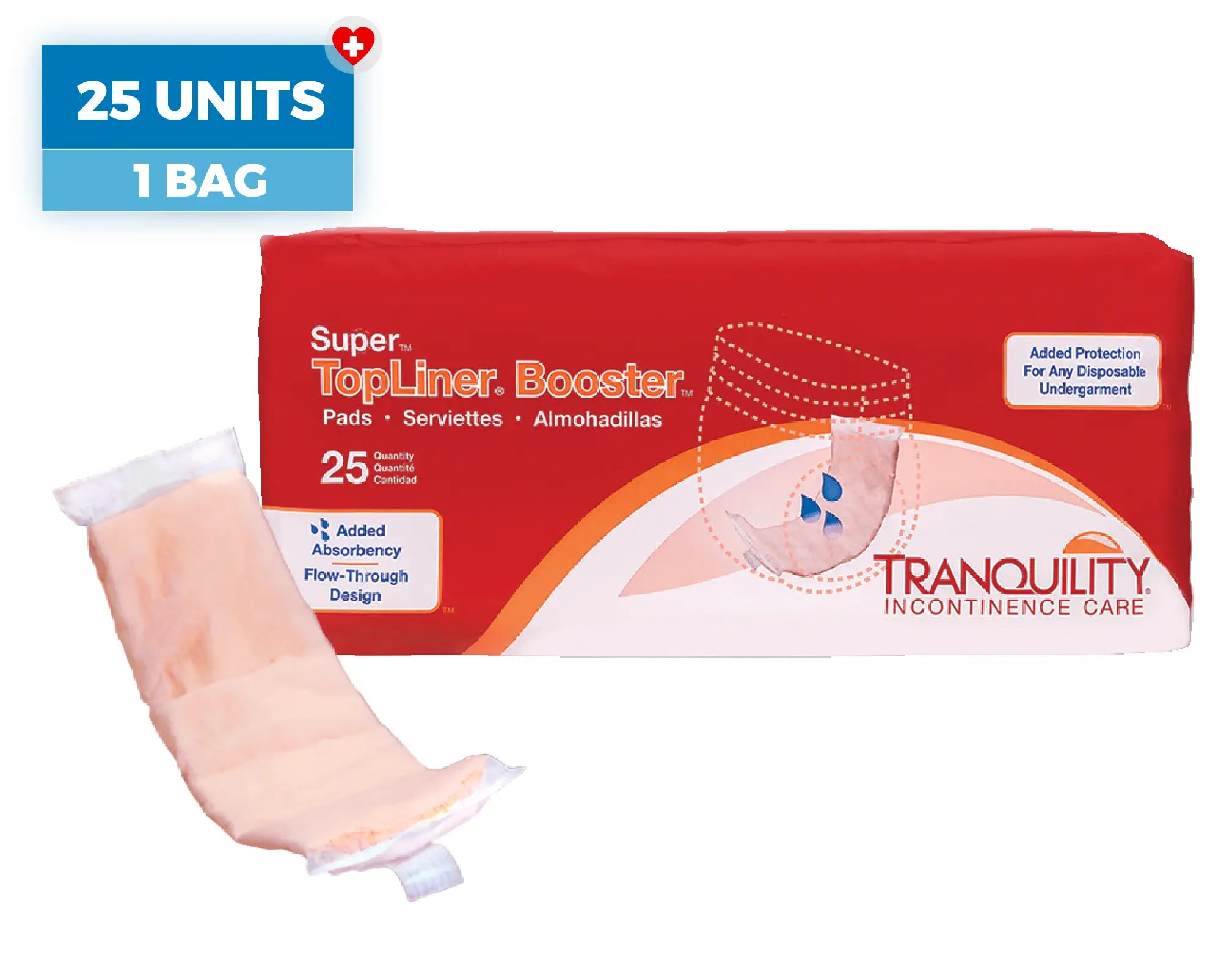 Tranquility TopLiner Booster Pads