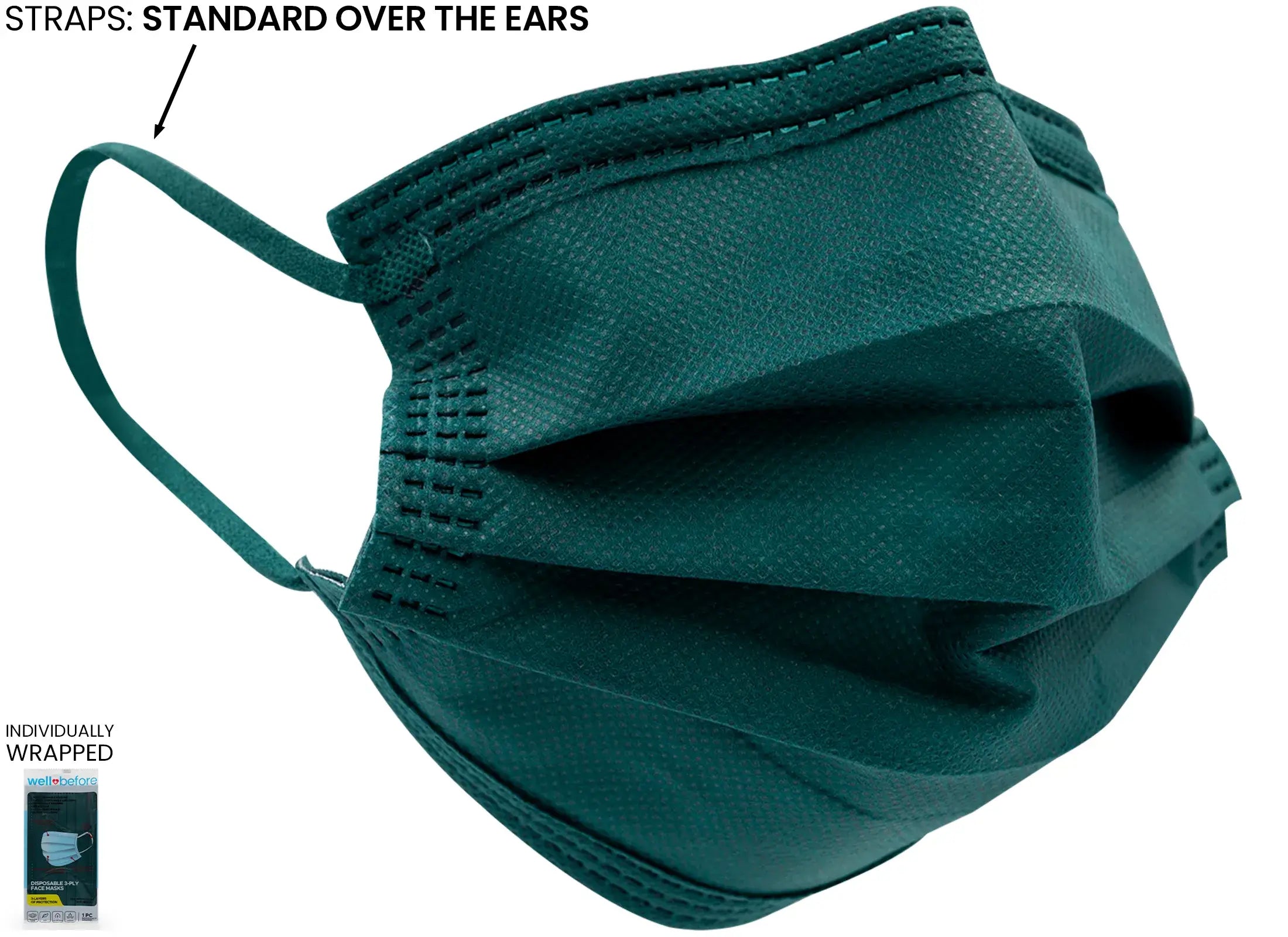 Disposable 3-Ply Mask