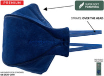 Stapled Rubber Bands / Regular / Denim