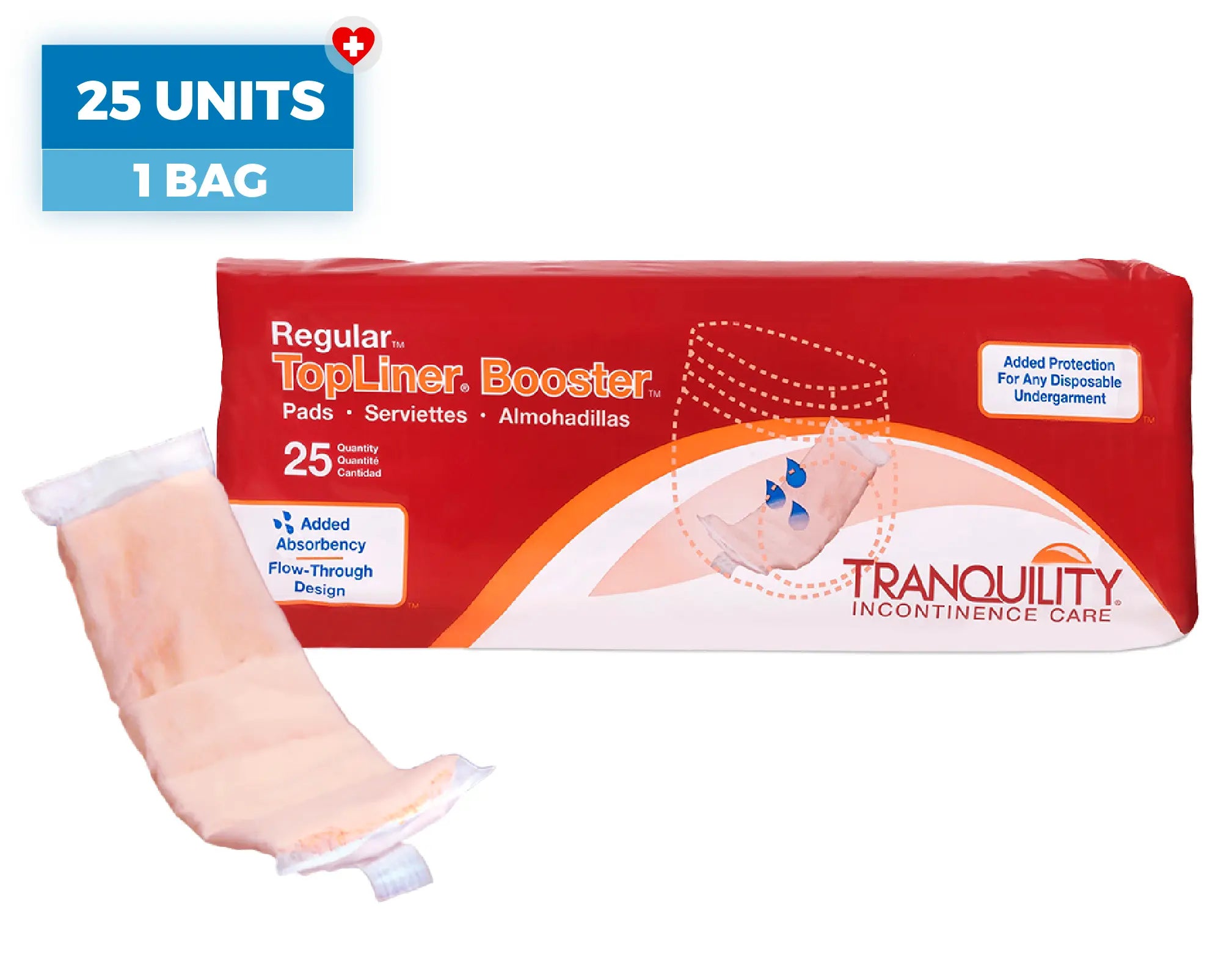 Tranquility TopLiner Booster Pads