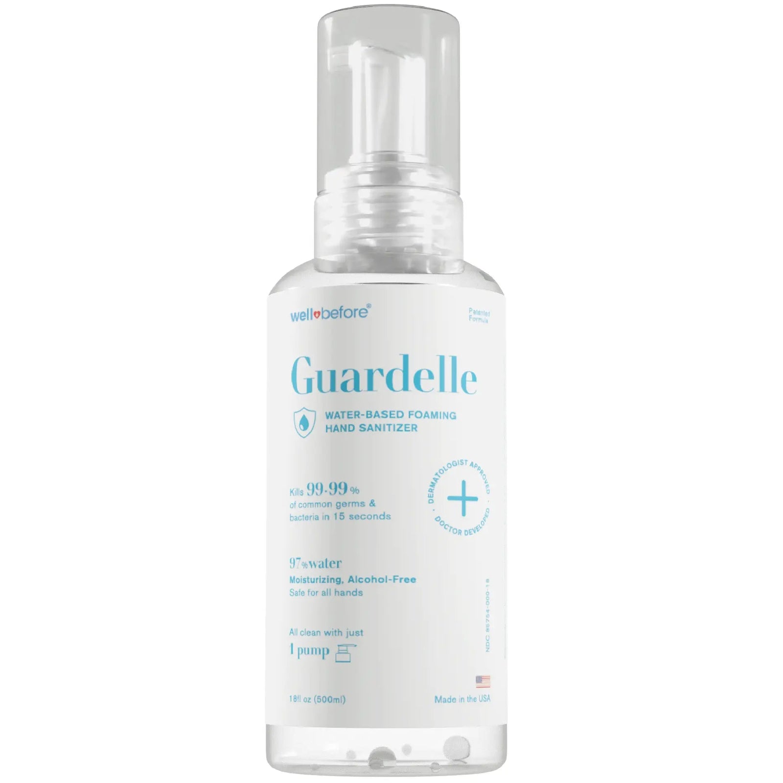 Guardelle Water-Based Foaming Hand Sanitizer