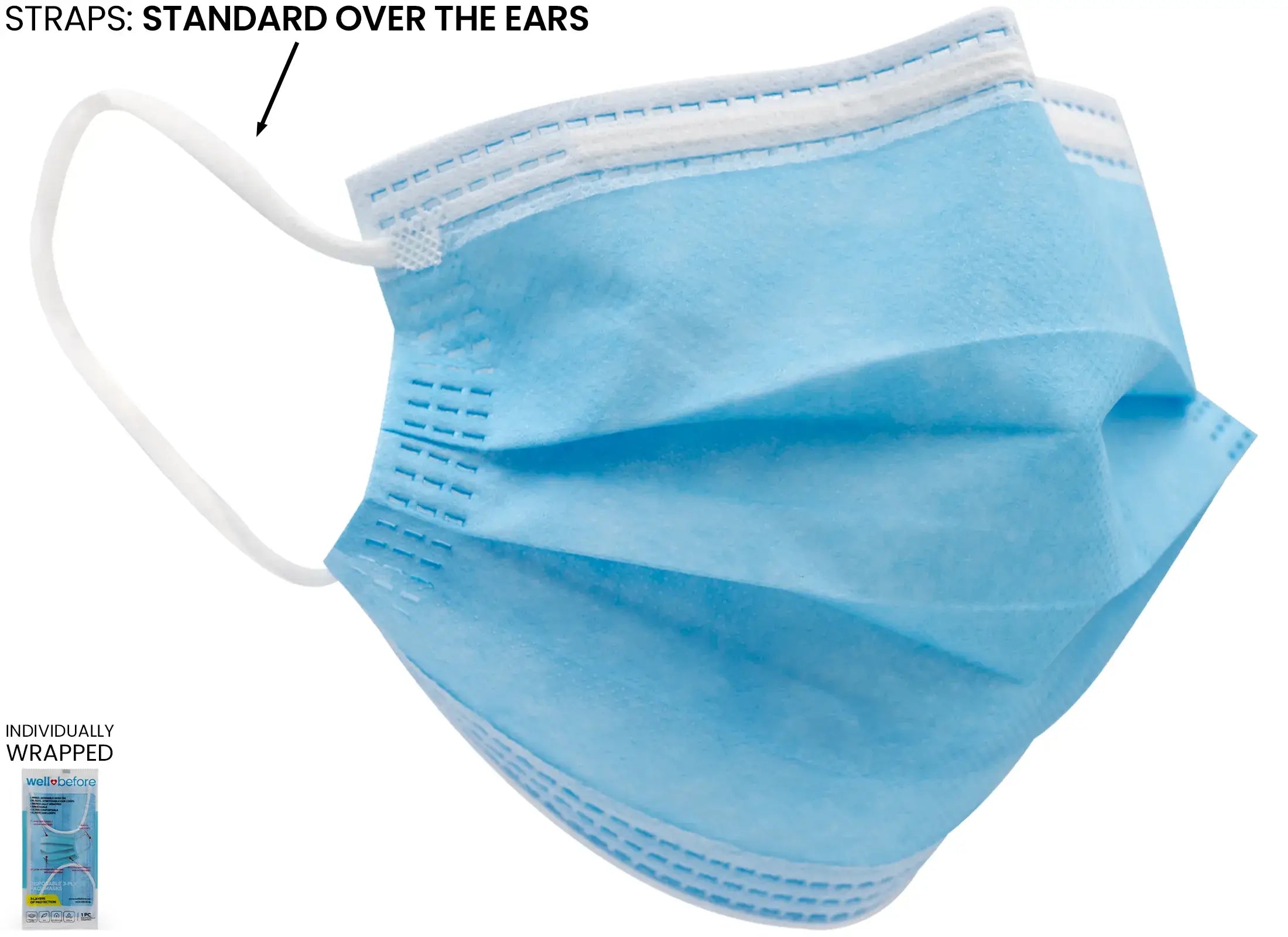 Disposable 3-Ply Mask