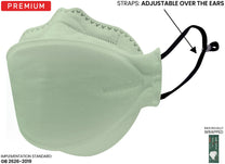 Adjustable Ear Loops / Regular / Light Green