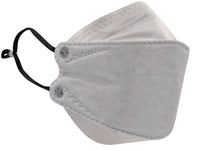 3D KN95 Adjustable Earloops / Silver / Regular