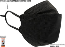 Small (Ages 5-8) / Black