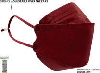 X-Small (Ages 2-4) / Burgundy