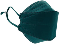 3D KN95 Adjustable Earloops / Forest Green / Small