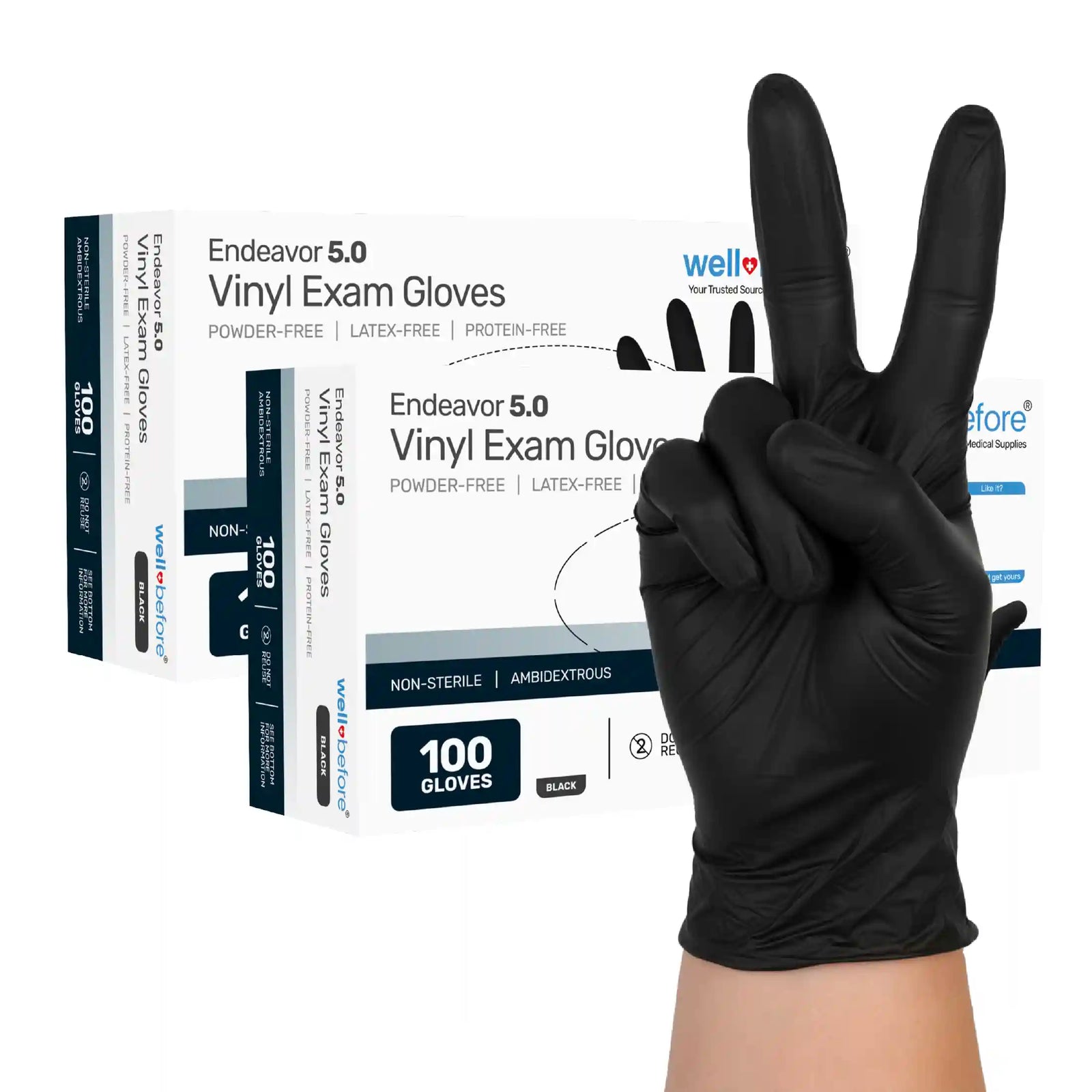 WellBefore Endeavor Vinyl Examination Gloves For Bulk Orders