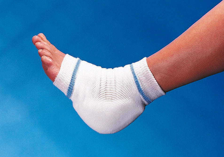 Gentell Heel and Elbow Protector Medium/Large White