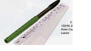 Devon™ Gentian Violet Skin Marker with Ruler and Labels