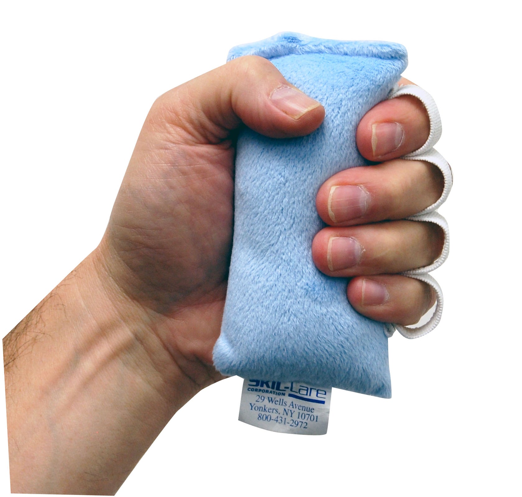 Grip-Eze Finger Contracture Orthosis - Adult One Size Fits Most, Blue