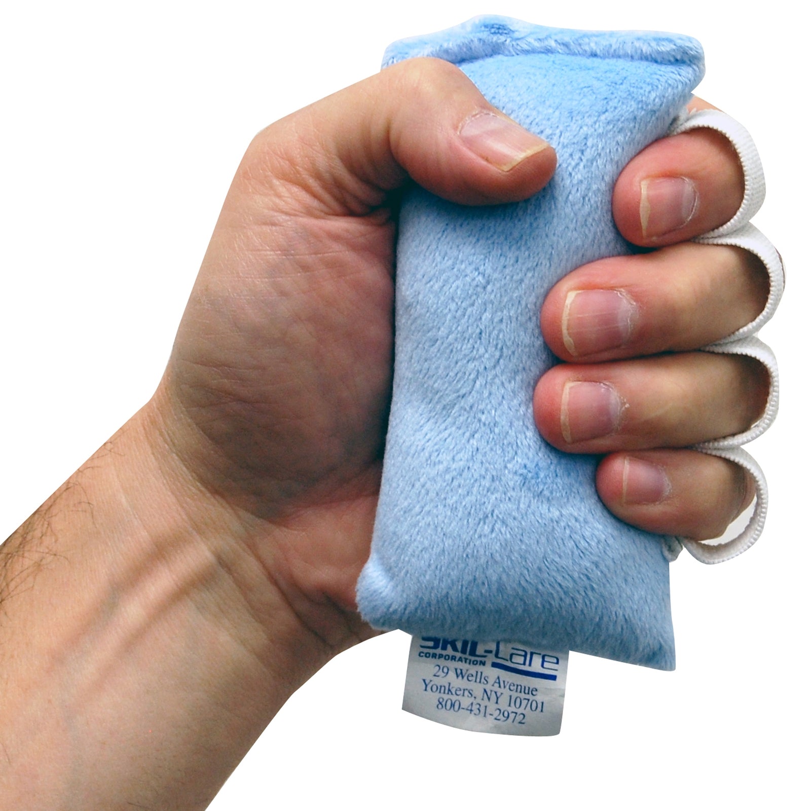 Grip-Eze Finger Contracture Orthosis - Adult One Size Fits Most, Blue
