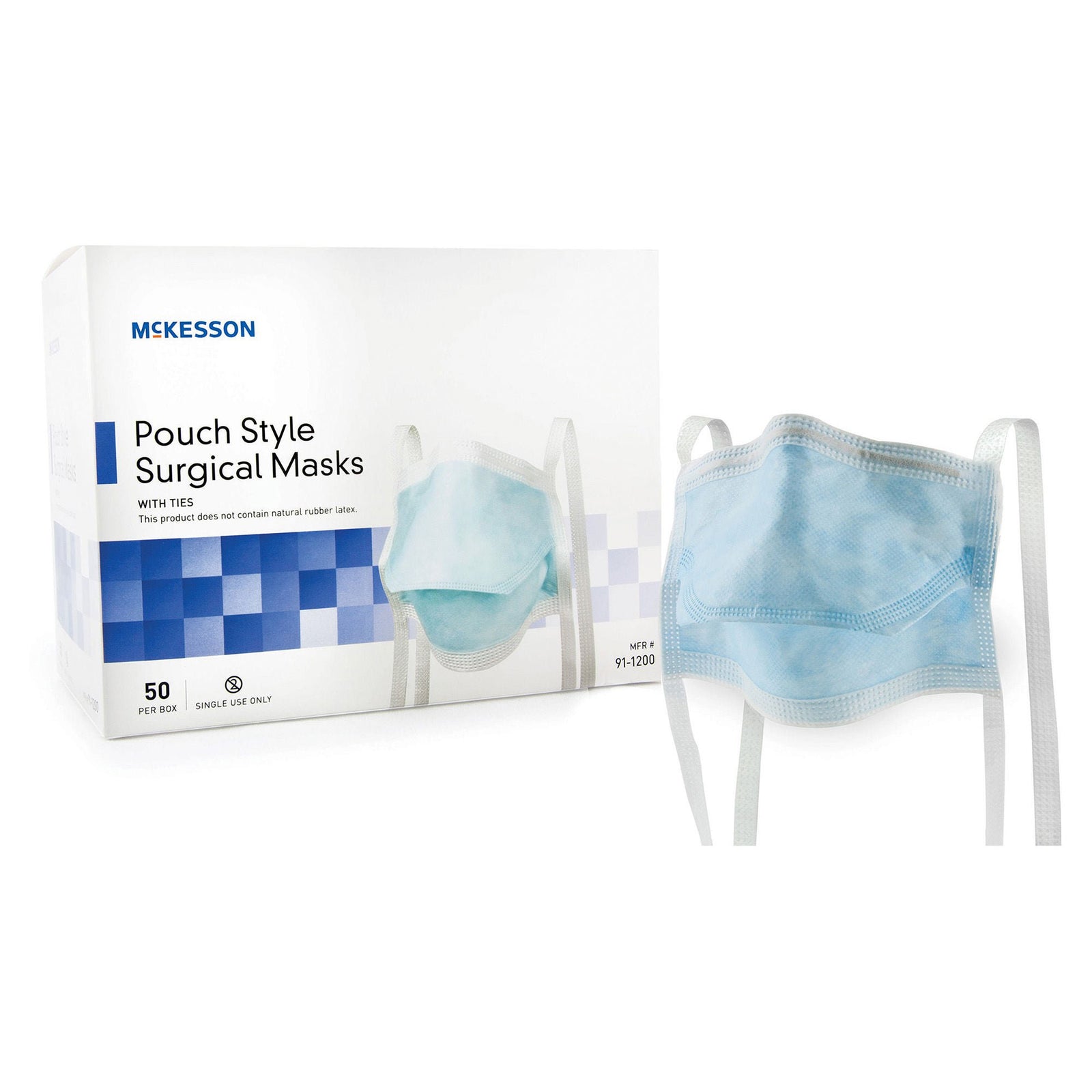 McKesson ASTM Level 1 Surgical Tie Mask