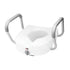 Carex E-Z Lock Raised Toilet Seat with Arms - 5 Inch Height