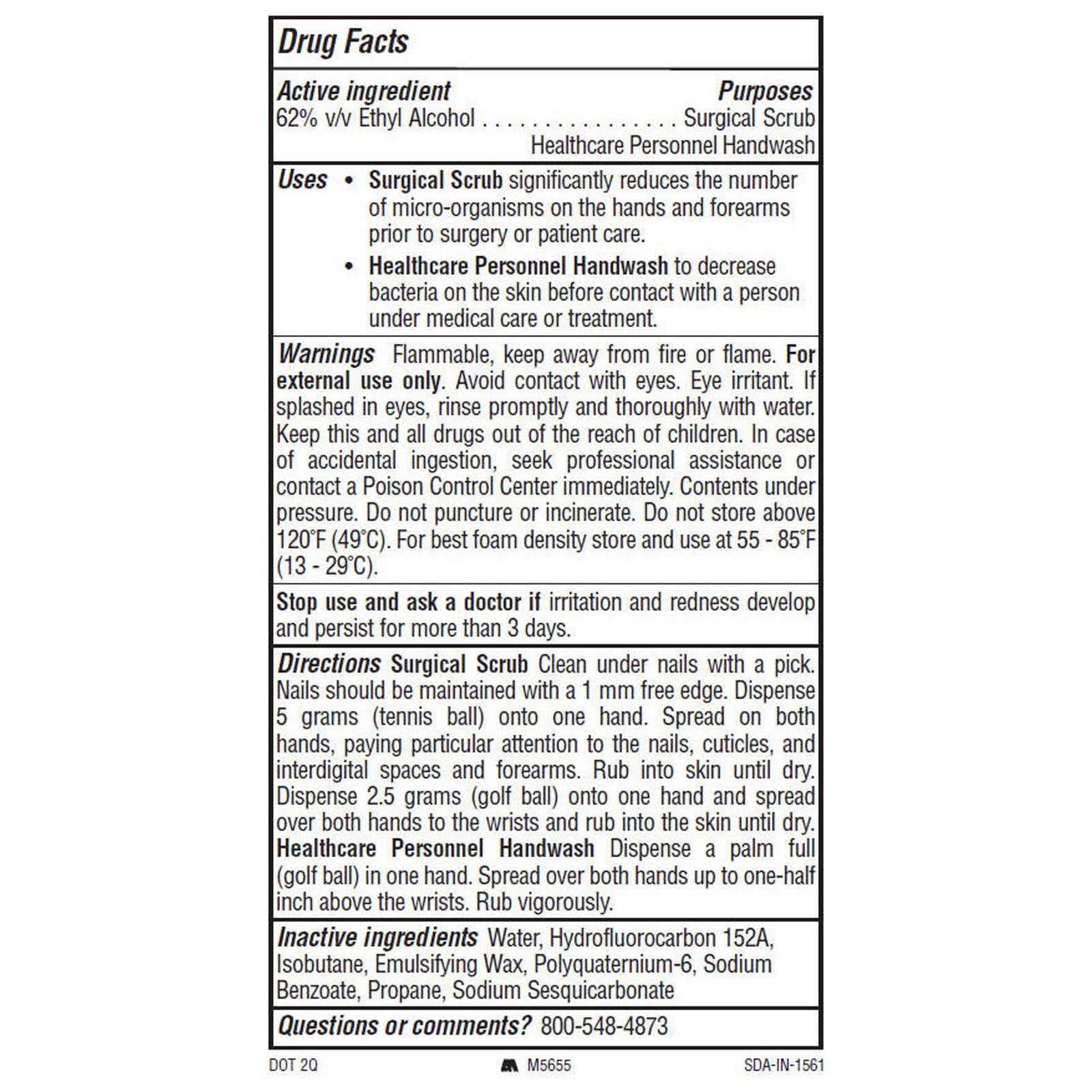 Alcare® Plus Ethyl Alcohol Foaming Hand Sanitizer