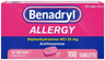 Benadryl Ultra Allergy Relief transparent background