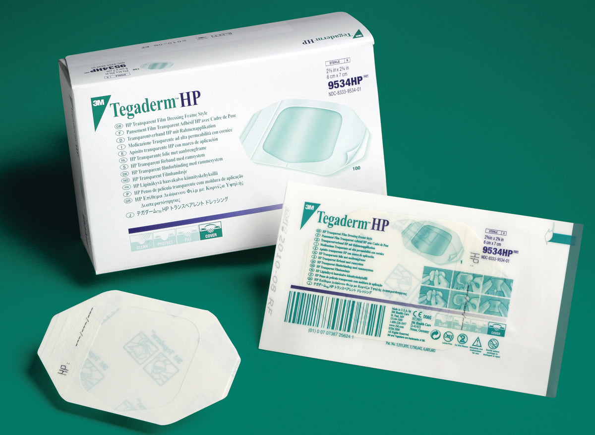 3M Tegaderm HP Transparent Film Dressing